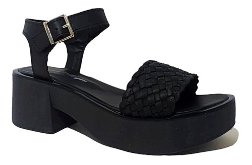 Sandalias Cuero Marie Black