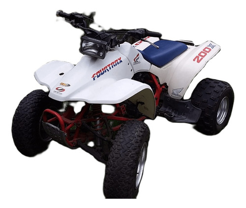 Cuatriciclo Honda Trx 200 Con Trailer + 2 Cascos Ls2