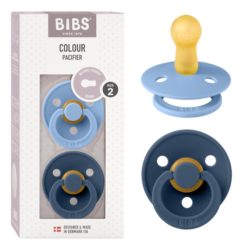 Bibs Colour Paquete De 2 Chupetes. Libre De Bpa Tetina