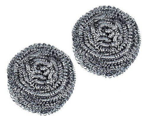 Set 10 Fibras Acero Inoxidable Espiral + 3 Sujeta Fibras