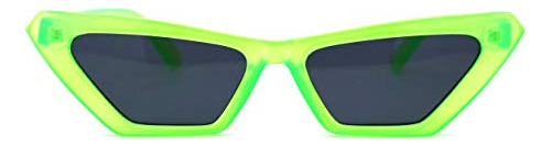 Sa106 Mujer Neon Pop Color 80s Gafas De Sol De Ojo De Gc31j