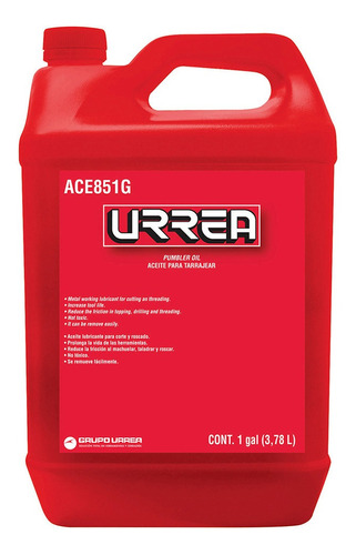 Aceite Para Tarrajear 1 Gal Urrea Ace851g /vc