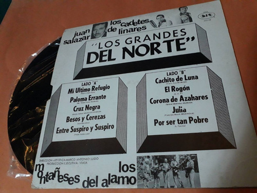 Lp Los Grandes Del Norte - Juan Salazar Cadetes Montañeses (Usado)