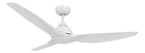 Ventilador Techo, Led Wifi, Funciona Alexa, Google, Echo Dot Estructura Blanco