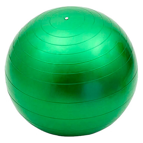 Pelota De Pilates Gymball 75cm Fitness Yoga Gris Plata