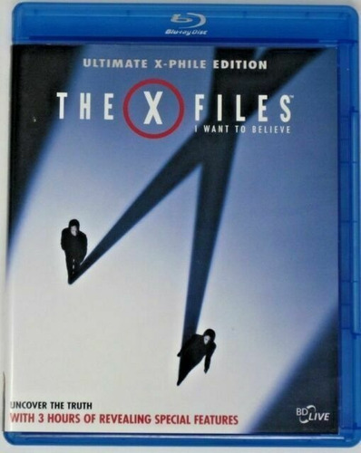 Blu Ray X Files I Want Beleive Original 