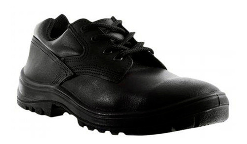 Zapato Calzado De Seguridad Con Punta Acero Negro Pisfer