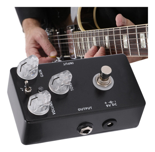 Pedal True Bypass Effect Guitarra Super Rat Distortion