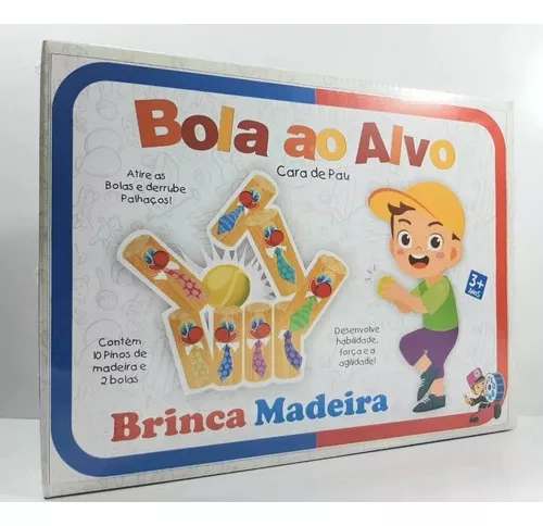 JOGO BOLA AO ALVO CARA DE PAU - CONCEITO BÁSICO