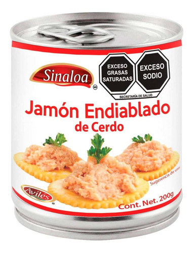 Jamon Endiablado Sinaloa De Cerdo 200g