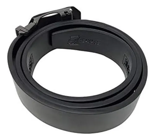 Cinturón De Vestir De Trinquete De Cuero Genuino Peakage Par