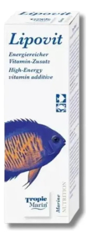 Lipovit 50ml Tropic Marin Suplemento E Vitamina Para Peixes
