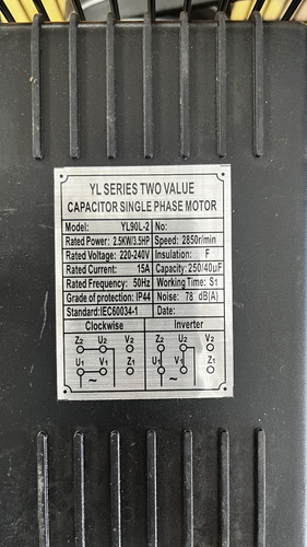Compresor De Aire 200 Litros Motor 3.5hp 220v. Toyaki