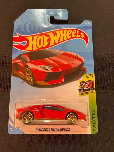 Hot Wheels Lamborghini Aventador Miura Homage 239/365 2018