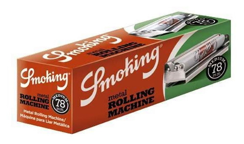 Imagem 2 de 2 de Bolador Smoking Em Metal 78mm