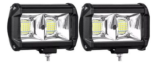 Par De Barras De Luz Led De 6 Pulgadas, 96 W, 6000 K