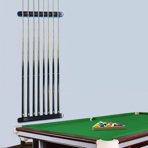 Li Soporte De Taco De Billar De Madera Accesorios De Piscina
