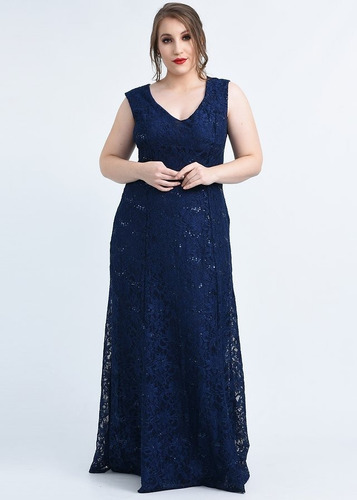 Vestido Encaje Talle Grande Gorditas Hasta 7xl Moda Pasión