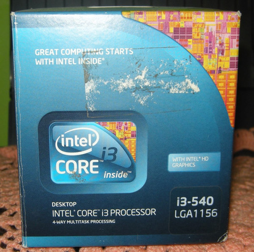 Procesador Intel Core I3-540 3,06 Ghz/4m/89a Lga 1156