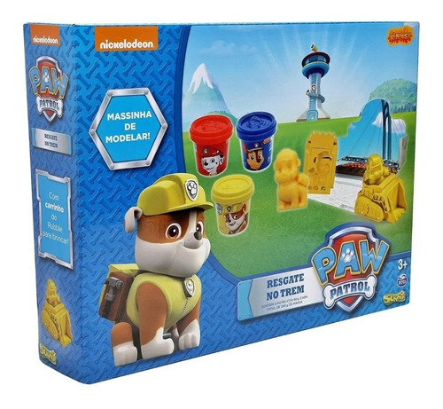 Maquillaje del tren Rubble Paw Patrol Rescue a Ki Massa