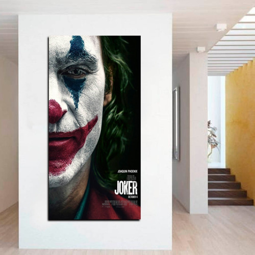 Cuadro Decorativo Joker Joaquin Phoenix (120x60cm)