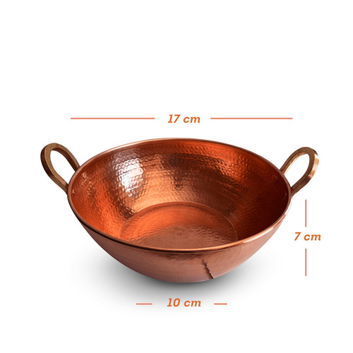 Mini Tacho Em Cobre Artesanal 1 Litro