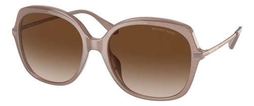 Michael Kors Mujer Gafas De Sol Blush Camel Armazón Perlado,