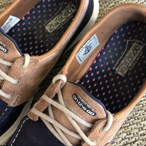 Tênis Skechers Go Step - Boat Shoe Marinho