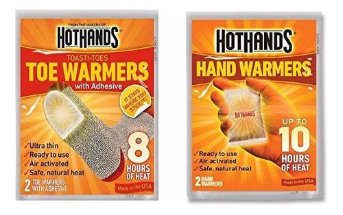 Hothands Mano Calentadores De & ; Toe Value Pack Hot Multius