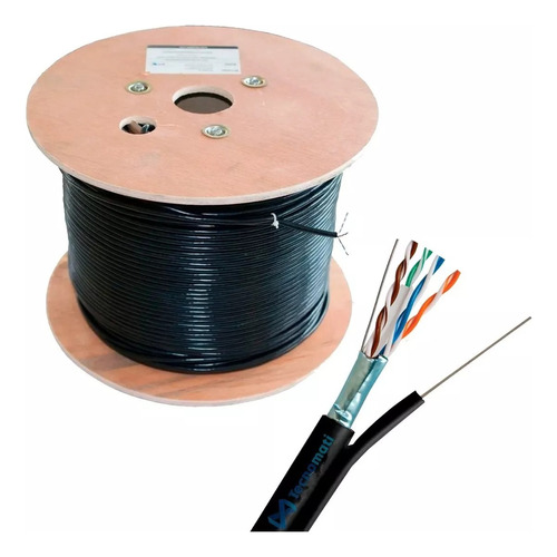 Cable De Red Utp Cat6e Exterior 30mts Armado Gratis