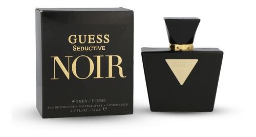 Perfume Guess Uctive Noir 75ml Edt Spray
