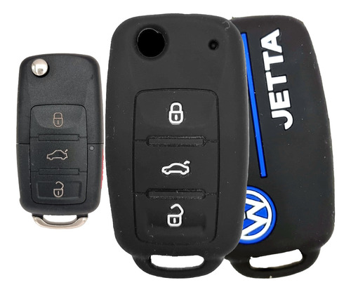 Funda Silicon Para Control Remoto Volkswagen Jetta