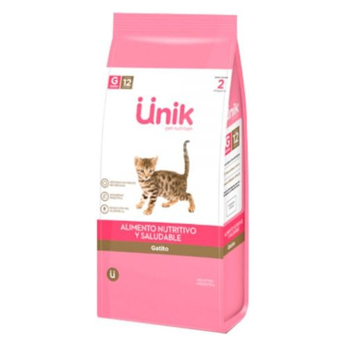 Unik Gatito Kitten 2 Kg + 500 Grs (2,5 Kg)