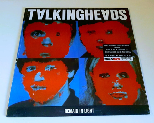 Talking Heads - Remain in Light (180g - Lacrado)- vinil 2013 produzido por Rhino