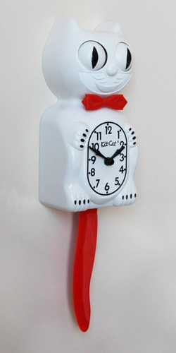 Reloj De Pared Analogico Kit Cat Klock