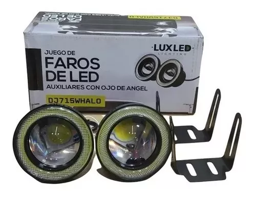 Comprar Faros delanteros Led para coche de 140W, Ojos de Ángel DOT E9 4X4, faros  LED de 7 , accesorios para coche Hi-Lo DRL, faros para vehículos  todoterreno y motocicletas