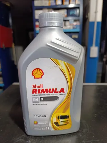 Aceite Shell Rimula R4 X 15w-40 1l
