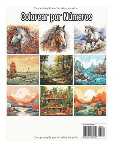 Libro: Colorear Por Número: Libro Para Colorear Para Aliv...