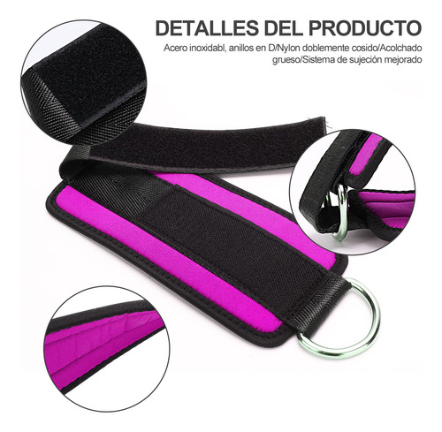 Correa De Tobillo, Tobillo Correas 2 Pack, Tobilleras