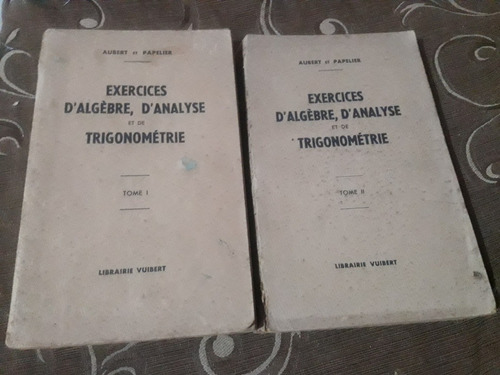 Libro Ejercicios De Álgebra Y Trigonometría En Francés 