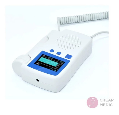 Monitor Doppler Fetal Para Bebé Recargable Usb Portátil 3mhz