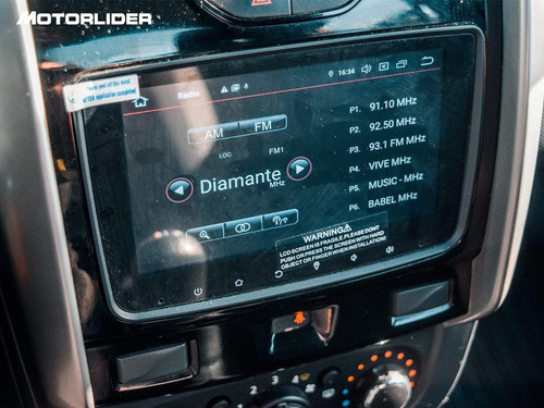 Imagen 13 de 25 de Renault Oroch Black Edition 1.6 Ex. Full| Permuta / Financia