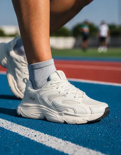 Tênis Fila Chunky Feminino Buzzard Bold Off White Fashion
