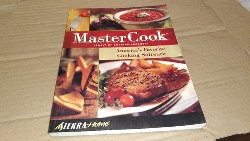3467 Livro Master Cook Sierra Home Cooking Software 1998