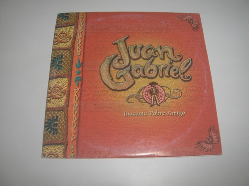 Juan Gabriel Inocente Pobre Amigo Cd Single Promo (Usado)
