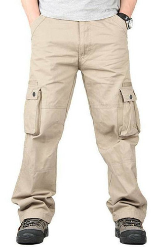 Pantalones Tácticos Tipo Cargo Para Hombre, Pantalones Casua