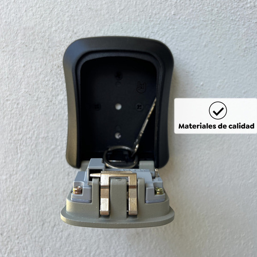 Caja Candado Para Llaves Resistente Golpes Y Agua Color Negro