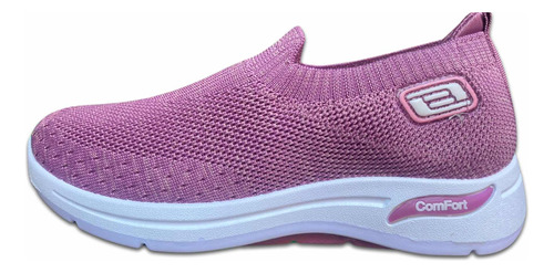 Tenis De Malla Calcetín Bemol Comfort Lila