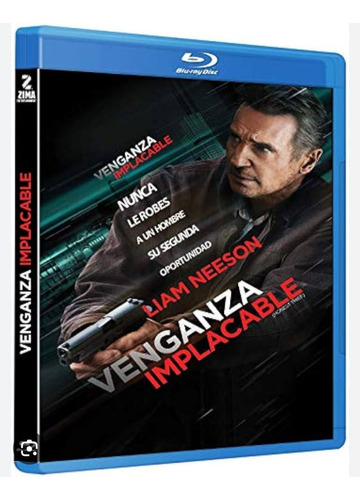 Venganza Implacable En Disco Bluray Alta Definición Full H D