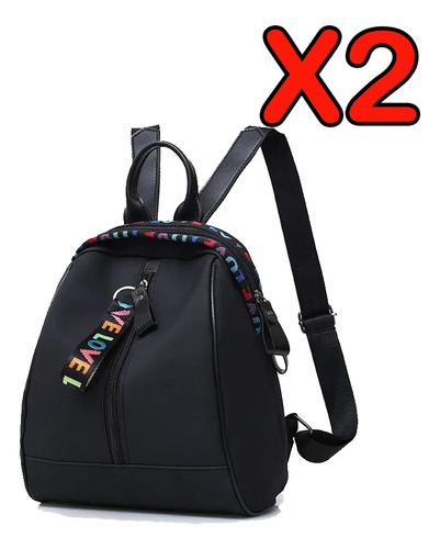 Bolso Morral Bulto Cartera Love Para Damas Impermeable